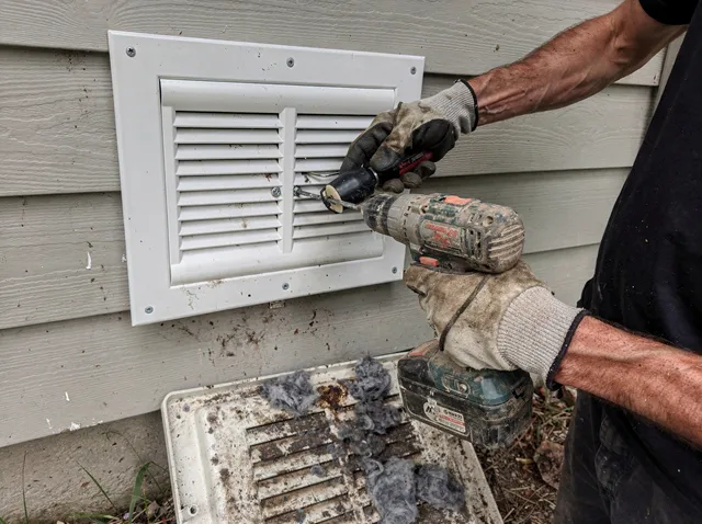 Dryer Vent Cover Replacement in Columbus