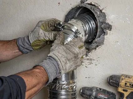 Dryer Vent Hose Installation in Columbus