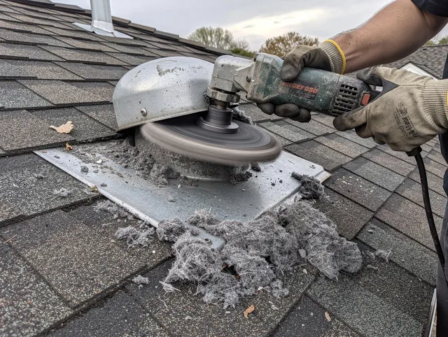 Expert roof dryer vent cleaning by Columbus Dryer Vent Cleaning in Columbus