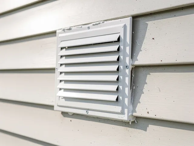 Expert vent cover replacement by Columbus Dryer Vent Cleaning in Columbus